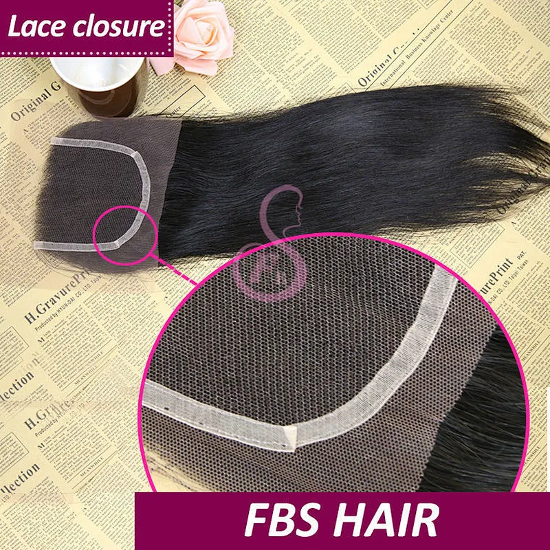 Free samples alibaba co uk brazilian straight hair closure piece for white women