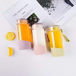 2018 New Arrive Cheap Promotional Travel Mug 12 oz Summer Glass Water Bottle