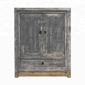 chinese distressed vintage shabby chic storage living room furniture
