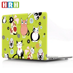 creative animal case element case cartoon Laptop Body Shell protective clear plastic case for Macbook 14 inch