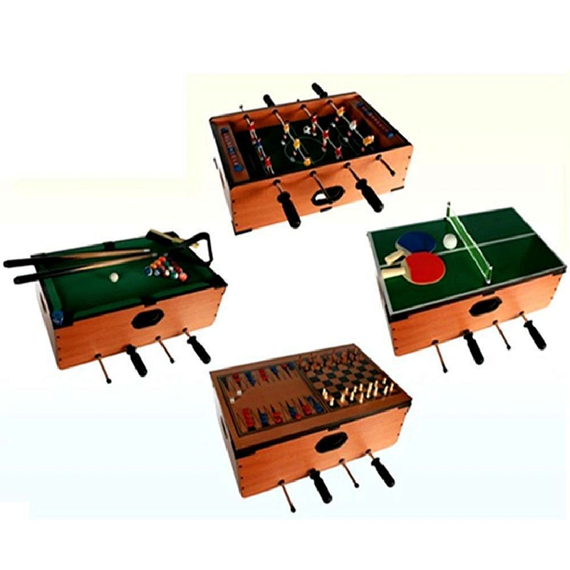 DELUXE TABLE GAME SET 5 IN 1 FOOTBALL TENNIS BACKGAMMON CHESS POOL SNOOKER TOY