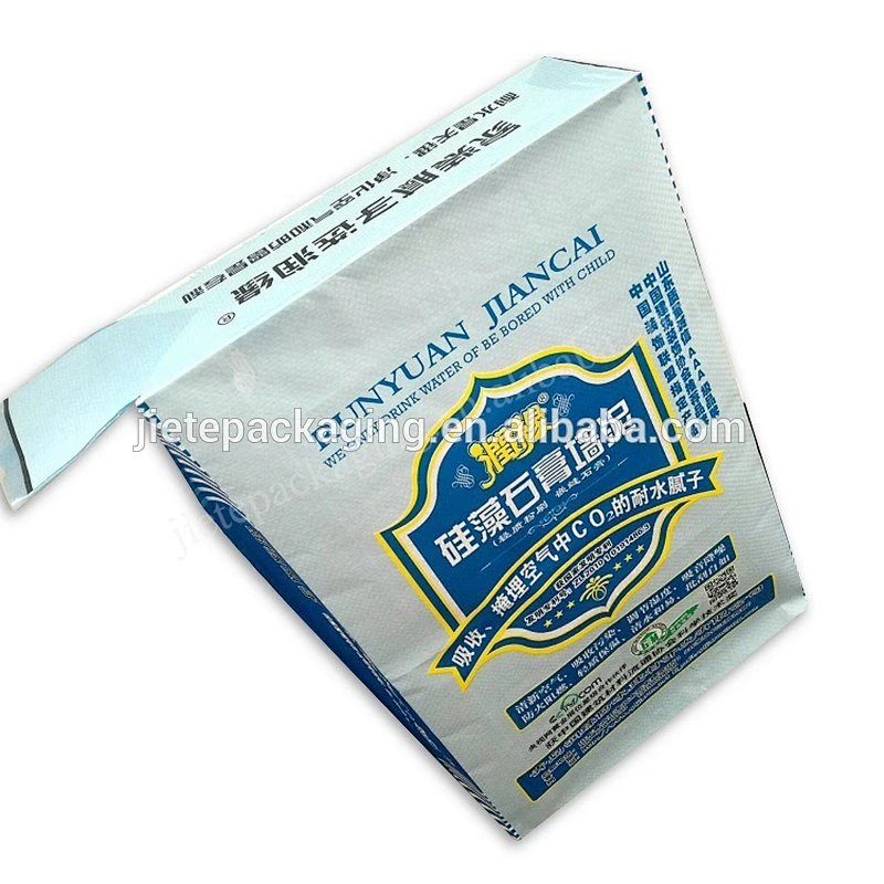 BOPP laminated and printed valve port cement powder PP woven bag