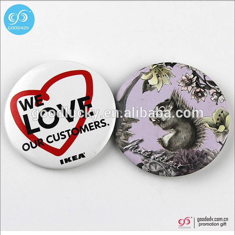 New arrivals round pin badge/plastic badge/name badge