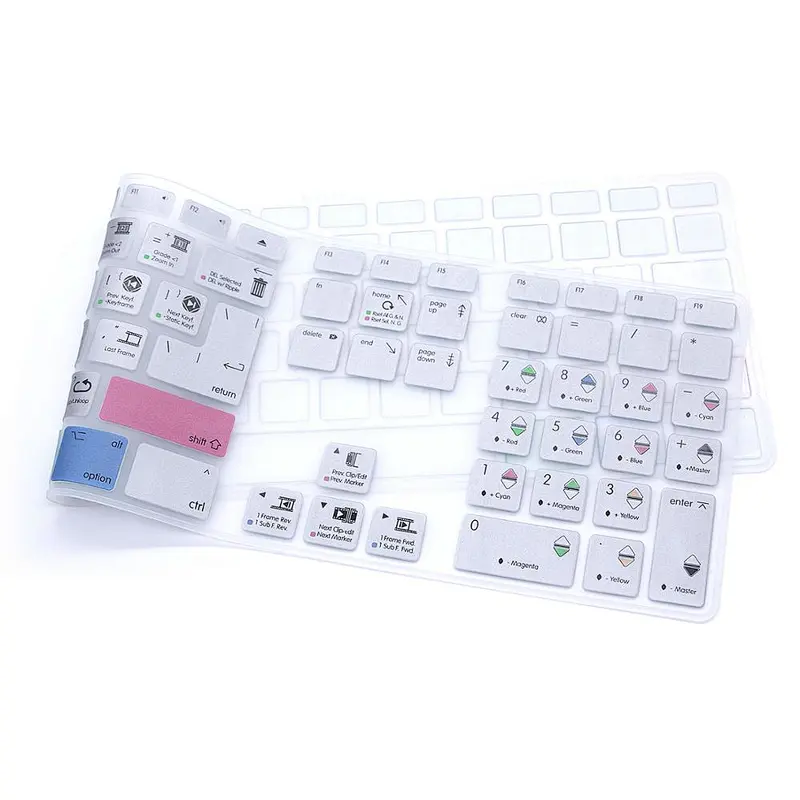 davinci Resolve Shortcut desktop computer skins cover Hotkeys Silicone  keyboard For magic keyboard MLA22LLB/A keyboard skins