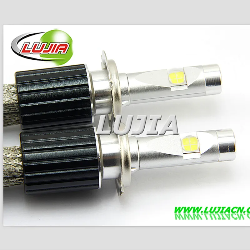 Factory Supplying Bulb Auto Lamp Car L7 H7 6600Lm XHP70 Led Headlight,4000K 5000K 6000K kits