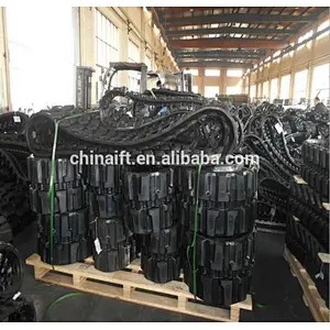 mini rubber track 180*72 links for sale