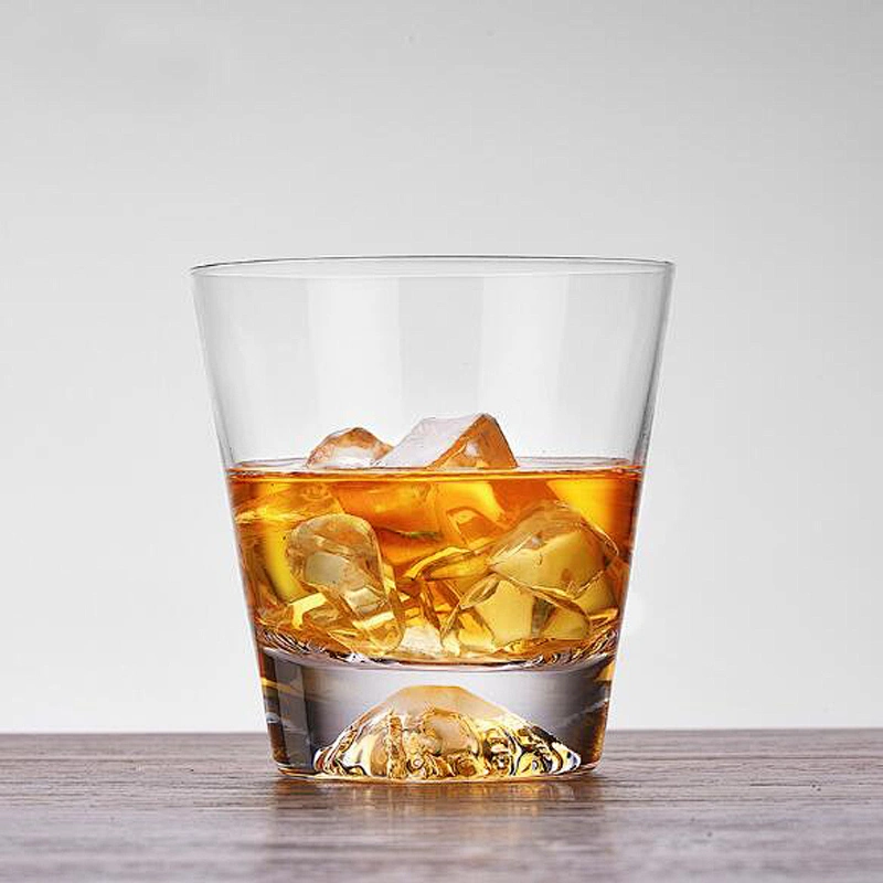Creative snow mountain cup glass beer cup whiskey wine cup