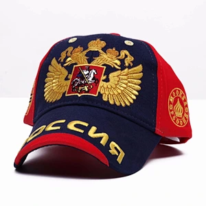 Fashion Russlan Top Quality Embroidered Promotion Custom Baseball Cap Promotion Cheap Caps