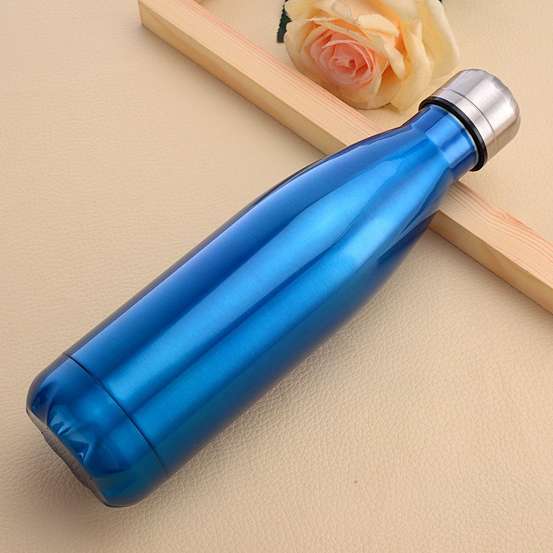 Factory Directly Stainless Steel Vacuum Cup Customized Logo Cola Water Bottle Outdoor Sports Mug