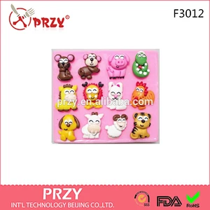 F3012 12 Zodiac creative chocolate silicone moulds baking Cake molds