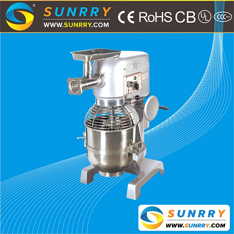 Commercial Electric Stainless Steel 30L Best Function of Food Mixer Machine with Meat Grinder Head
