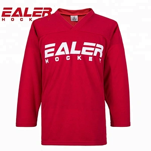 EALER Whosale Soild white Training Ice Hockey Jersey In Stock