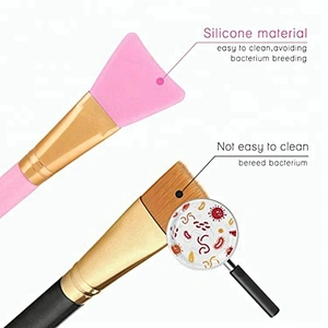 silicone beauty face mask applicator brush skin care