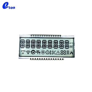 14 segment water meter graphic lcd display panel