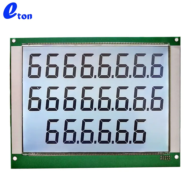 22 digits fuel dispenser segment 886 LCD screen display module