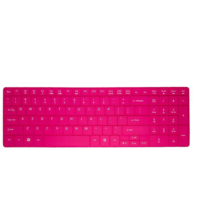 custom silicone keyboard covers laptop keyboard cover laptop skin for ACER laptops