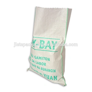 *China most high quality flour bag, 100% new material pp woven fabric wheat flour bag 50kg, durable printed flour packaging bag