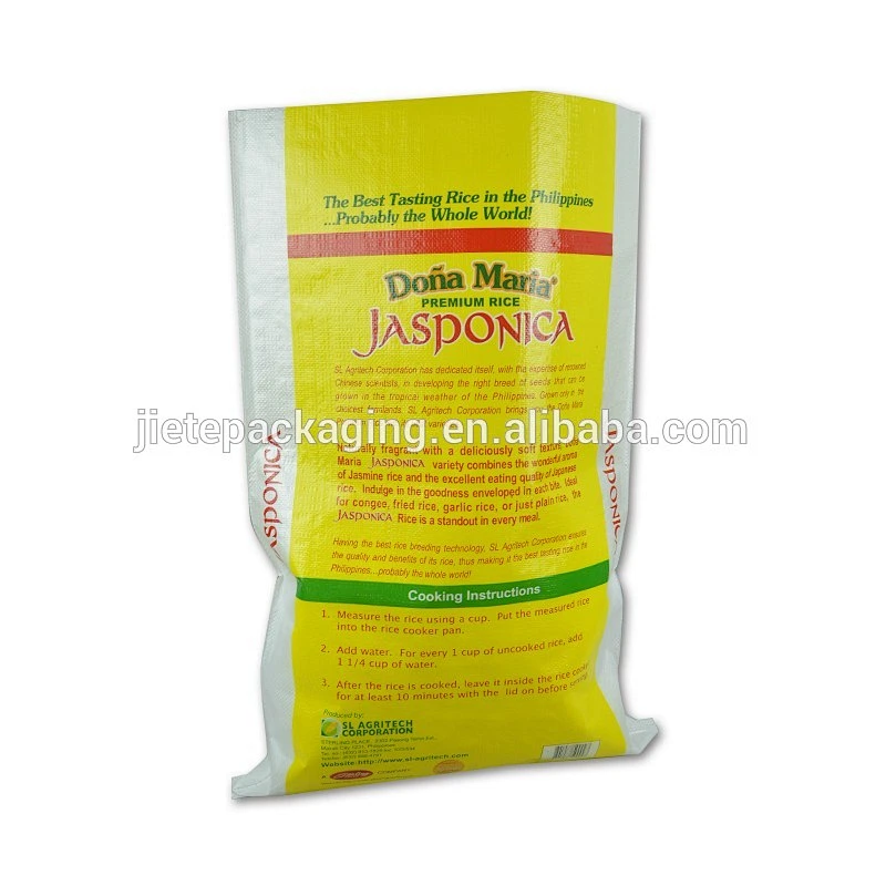Wholesale customized pp woven bags for grain,rice