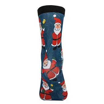 High Technique Printing Crew Sock Christmas Style Women Fashion Sock