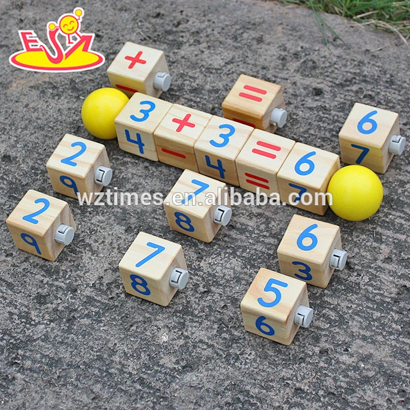 2018 wholesale baby wooden learning blocks new design kids wooden learning blocks best children wooden learning blocks W12F017