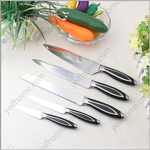 High-end eco friendly cooking utensil kitchen knife sets