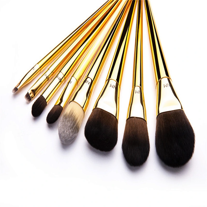 2017 New and hot sale custom 8pc elegant makeup brush set