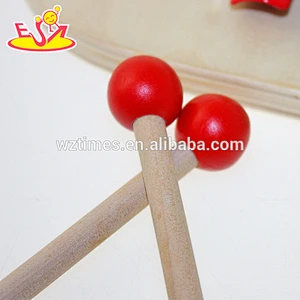 Wholesale musical wooden baby xylophone 8 notes learning toy wooden baby xylophone W07C035