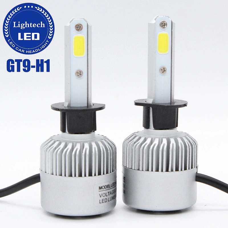Cheap Auto Part automobile Headlight led Kit 72W 8000Lm S2 COB H1 LED Headlamp Bulb Conversion Kits