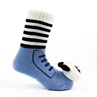 Oem Custom 3d cartoon pattern newborn cotton ankle socks non slip infant rubber sole toddler Socks baby cute kids