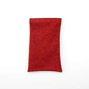 Sparkling Paillette Color PU Sunglasses Pouch