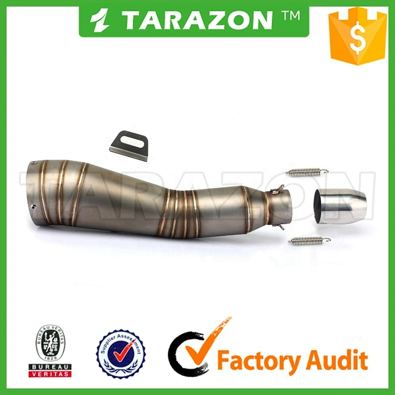 35mm-51mm Universal Exhaust Muffler Vent Pipe Slip On Racing Motorcycle Street Bike