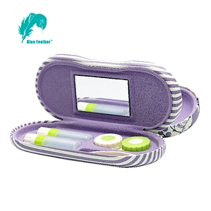 Duel Glasses Case and Contact Lens Case Double Functional Case