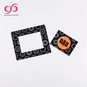 Wholesale advertising logo magnetic collage photo frame magnetic frames for prints