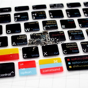 Hot Selling Dreamweaver Shortcuts Laptop Skin custom computer dust cover For Mac mac book pro laptop computer