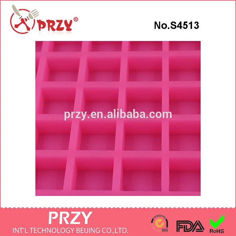 S4513 square silicone soap mold soap loaf mold food grade silicone molds