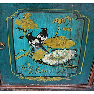 chinese antique reproduction oriental painted furniture