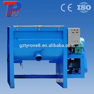 China industrial color paint mixing use horizontal plastic mixer machine
