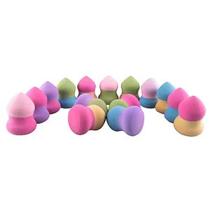 Wholesale beautiful makeup foundation bleding sponge powder puff flawless smooth latex makeup sponge