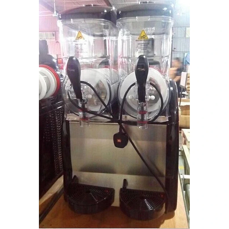 Commercial two tanks slush ice making machine for sale (SY-SLM20 SUNRRY)