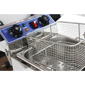 High Quality Electric Table Top Single Tank Commercial Deep Fryer with Temperature Limiter