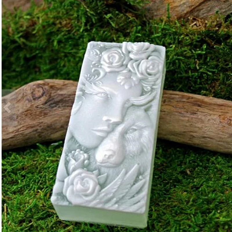Nymph series silicone mold for soap, chocolate making