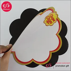 Custom flower shape magnet kids white board for kids gifts education