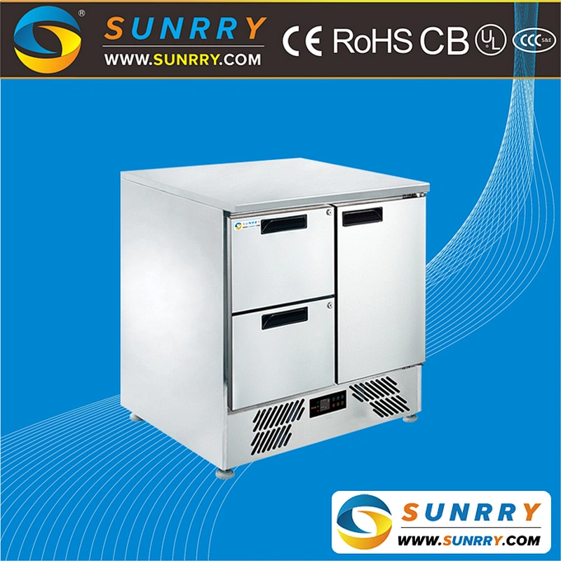 Under Working Table Refrigerator Use In Restaurant