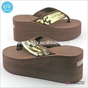 2016 new sandal Fashion colorful EVA sole shoes women wedge slippers