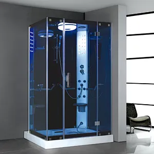 Italian Luxury Furniture Portable Square Steam Shower Bath Cabin