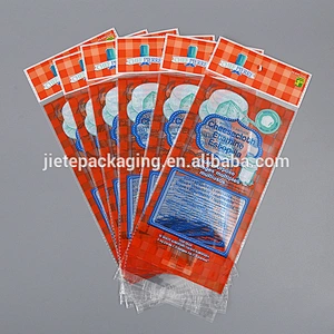 Customized waterproof plastic PE packaging bags self seal