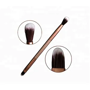 High quality top seller double ends eyeshadow makeup brush