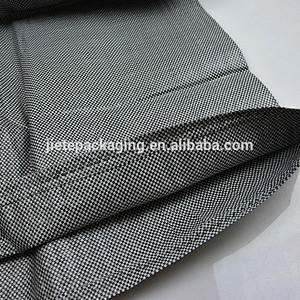 black cheap pp woven empty coffee bean packaging bags factory