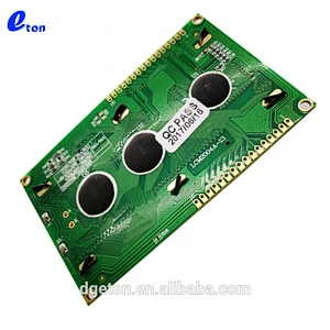 CHARACTER 20X4 LCD DISPLAY TRANSMISSIVE BLUE BACKGROUND