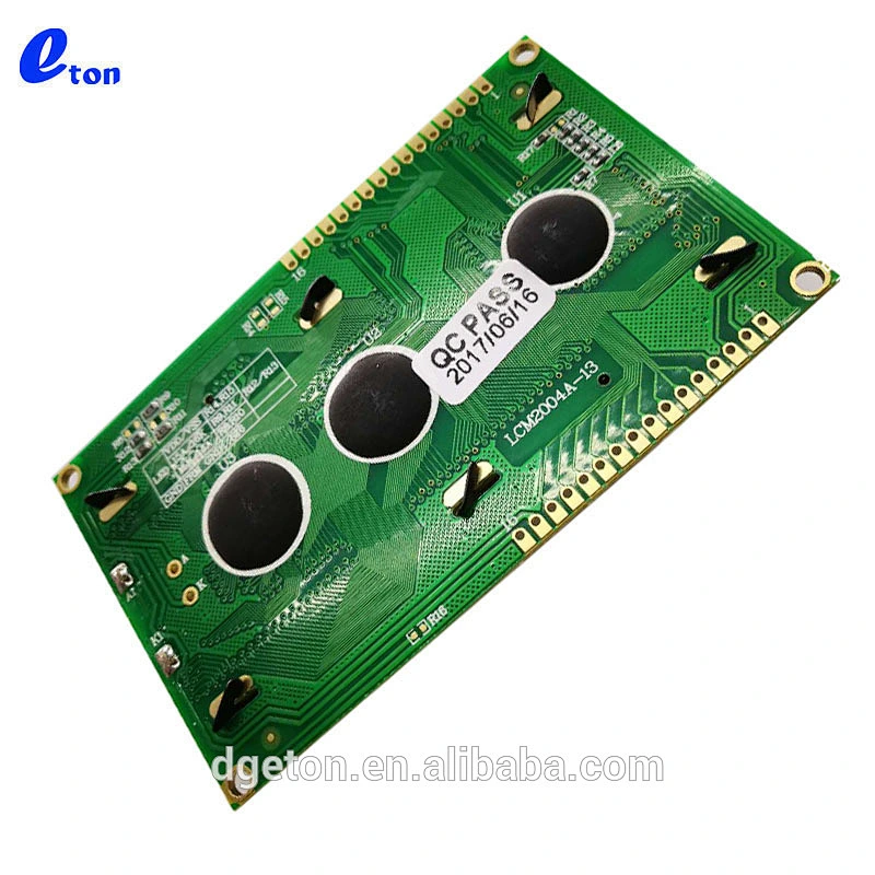 CHARACTER 20X4 LCD DISPLAY TRANSMISSIVE BLUE BACKGROUND